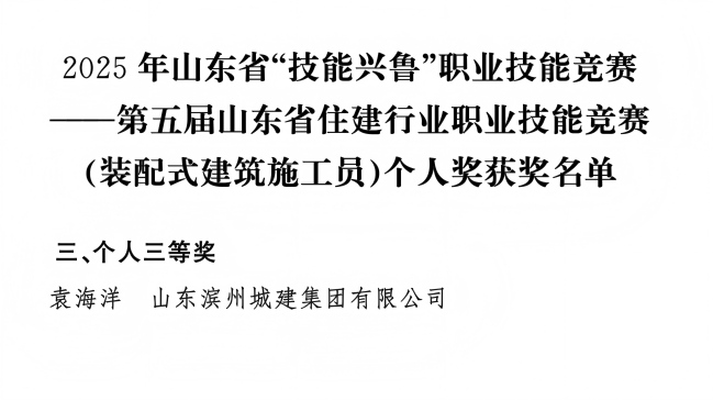 山东省住房和城乡建设厅关于公布2025年山东省“技能兴鲁”职业技能大赛--第五届山东省住建行业职业技能竞赛（装配式建筑施工员）获奖名单的通知(1)_03(1).jpg